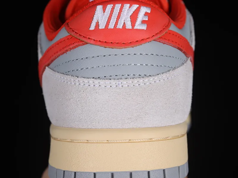 All categories Nk SB Dunk series Nk SB Dunk Low low-top sneakers Nk Dunk Low 85 "Athletic Department" 1st year gray and red color SB low-top sports and leisure sneakers FJ5429-133